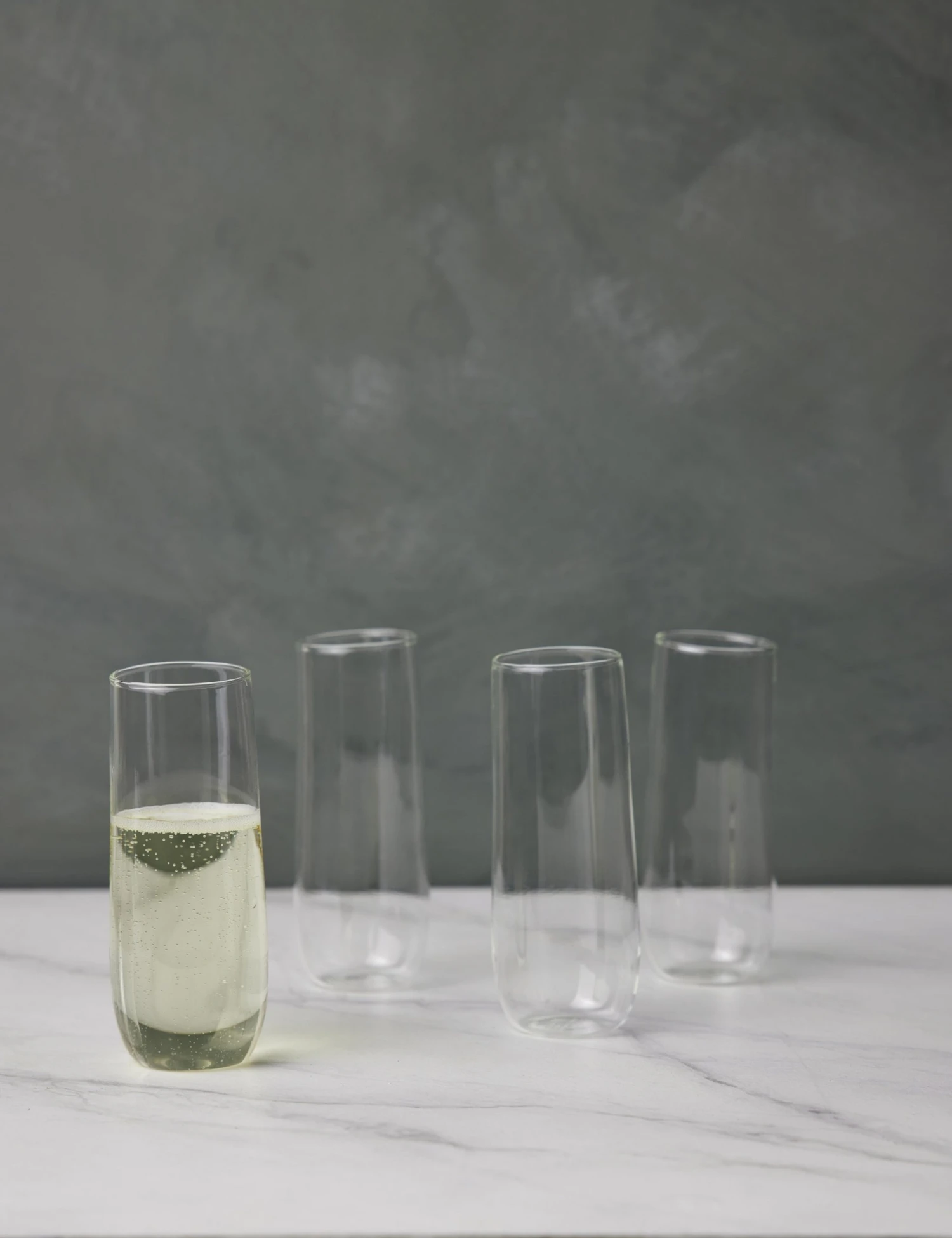 HawkinsNewYorkOrganicCampagneFlutes_Setof4_0103.jpg Lulu And Georgia Organic Champagne Flutes (Set Of 4) By Hawkins New York Kitchen + Dining