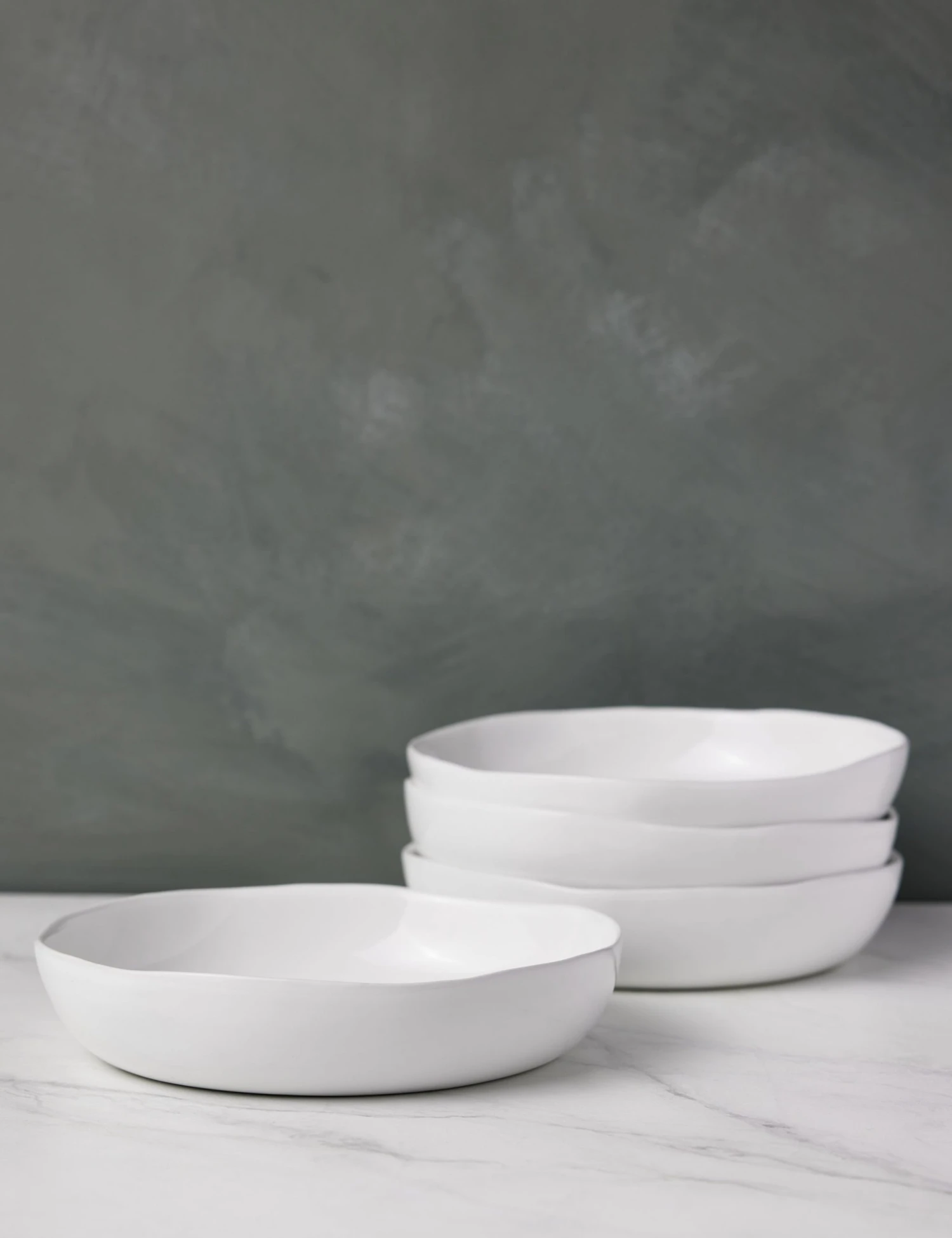 Lulu And Georgia Hawkins New York Organic Low Bowl, (Set Of 4) 5 Lulu And Georgia Hawkins New York Organic Low Bowl, (Set Of 4)