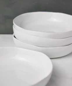 Lulu And Georgia Hawkins New York Organic Low Bowl, (Set Of 4) 8 Lulu And Georgia Hawkins New York Organic Low Bowl, (Set Of 4)