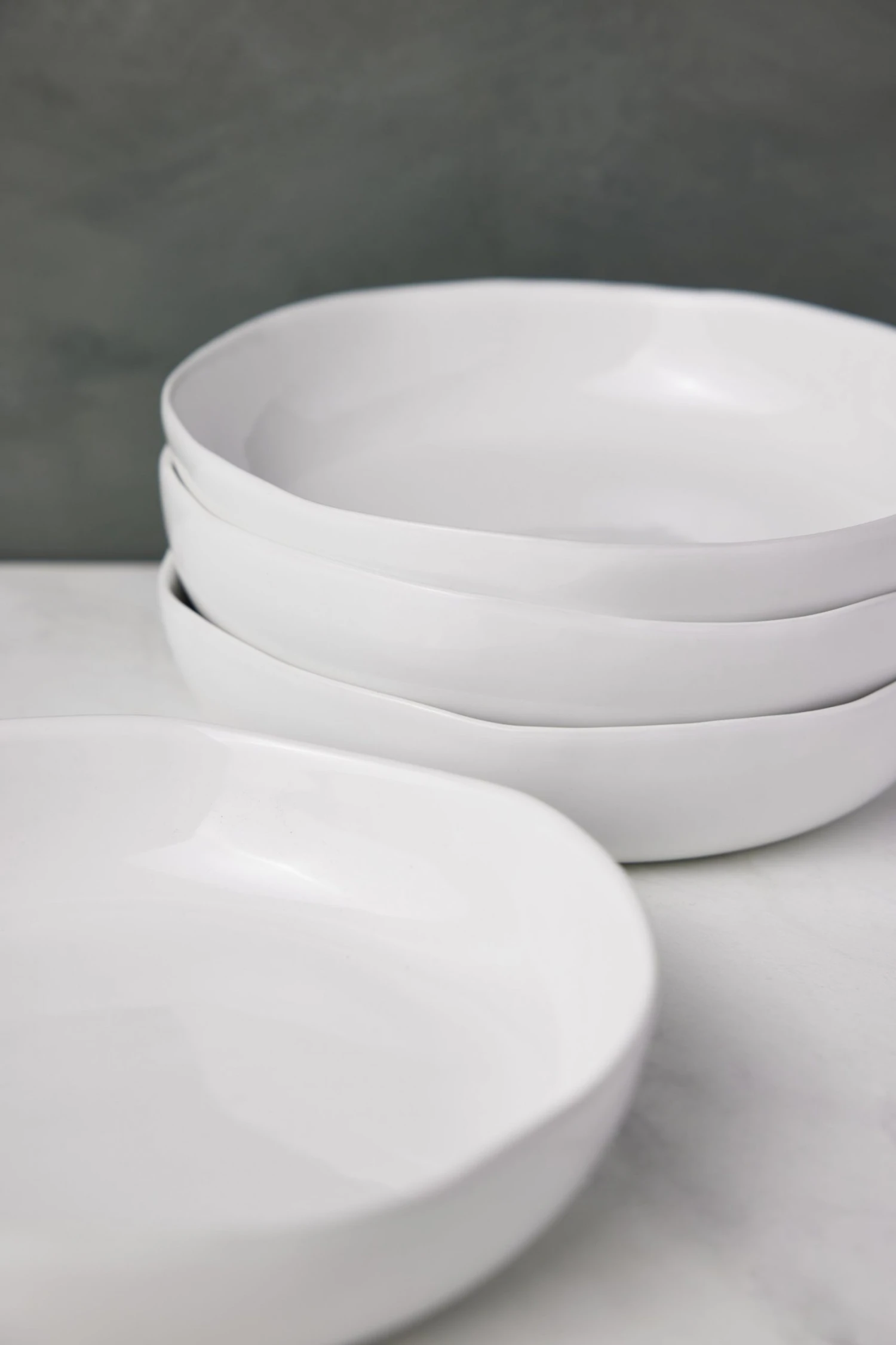 Lulu And Georgia Hawkins New York Organic Low Bowl, (Set Of 4) 4 Lulu And Georgia Hawkins New York Organic Low Bowl, (Set Of 4)