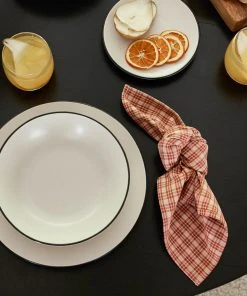 Lulu And Georgia Katherine Plaid Napkins (Set Of 4) By Heather Taylor Home Kitchen + Dining