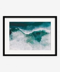 Lulu And Georgia 'Crashing Waves' Photography Print By Ingrid Beddoes New