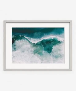 Lulu And Georgia 'Crashing Waves' Photography Print By Ingrid Beddoes New 12 Lulu And Georgia 'Crashing Waves' Photography Print By Ingrid Beddoes New