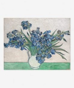 Lulu And Georgia Walls 'Irises' Print By Vincent Van Gogh