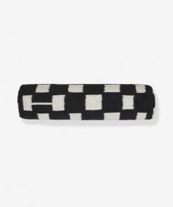 Lulu And Georgia Irregular Checkerboard Bolster Pillow By Sarah Sherman Samuel Sarah Sherman Samuel Collection