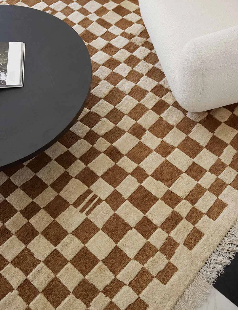Lulu And Georgia Irregular Checkerboard Rug By Sarah Sherman Samuel 10 Lulu And Georgia Irregular Checkerboard Rug By Sarah Sherman Samuel