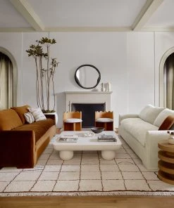 Lulu And Georgia Irregular Grid Rug By Sarah Sherman Samuel