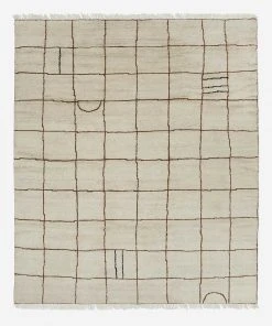 Lulu And Georgia Irregular Grid Rug By Sarah Sherman Samuel