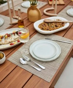 Lulu And Georgia Outdoor Collection Alfresco Bamboo Salad Plates (Set Of 4)