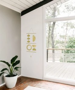 Lulu And Georgia Circle & Line Quadrant Wall Hanging Walls