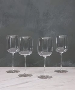 Lulu And Georgia Borough Wine Glass (Set Of 4) By LSA International Outdoor Collection