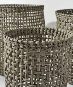 Lulu And Georgia Outdoor Collection Laura Indoor / Outdoor Baskets (Set Of 3) 5 Lulu And Georgia Outdoor Collection Laura Indoor / Outdoor Baskets (Set Of 3)