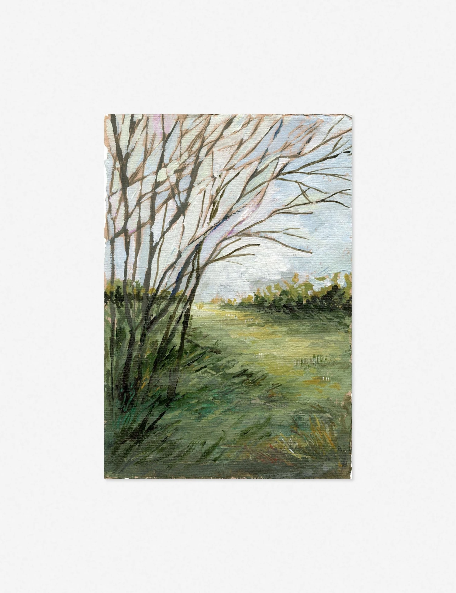 Lulu And Georgia Mossy Greens 'The Quiet' Print By Laurel-Dawn Latshaw 4 Lulu And Georgia Mossy Greens 'The Quiet' Print By Laurel-Dawn Latshaw