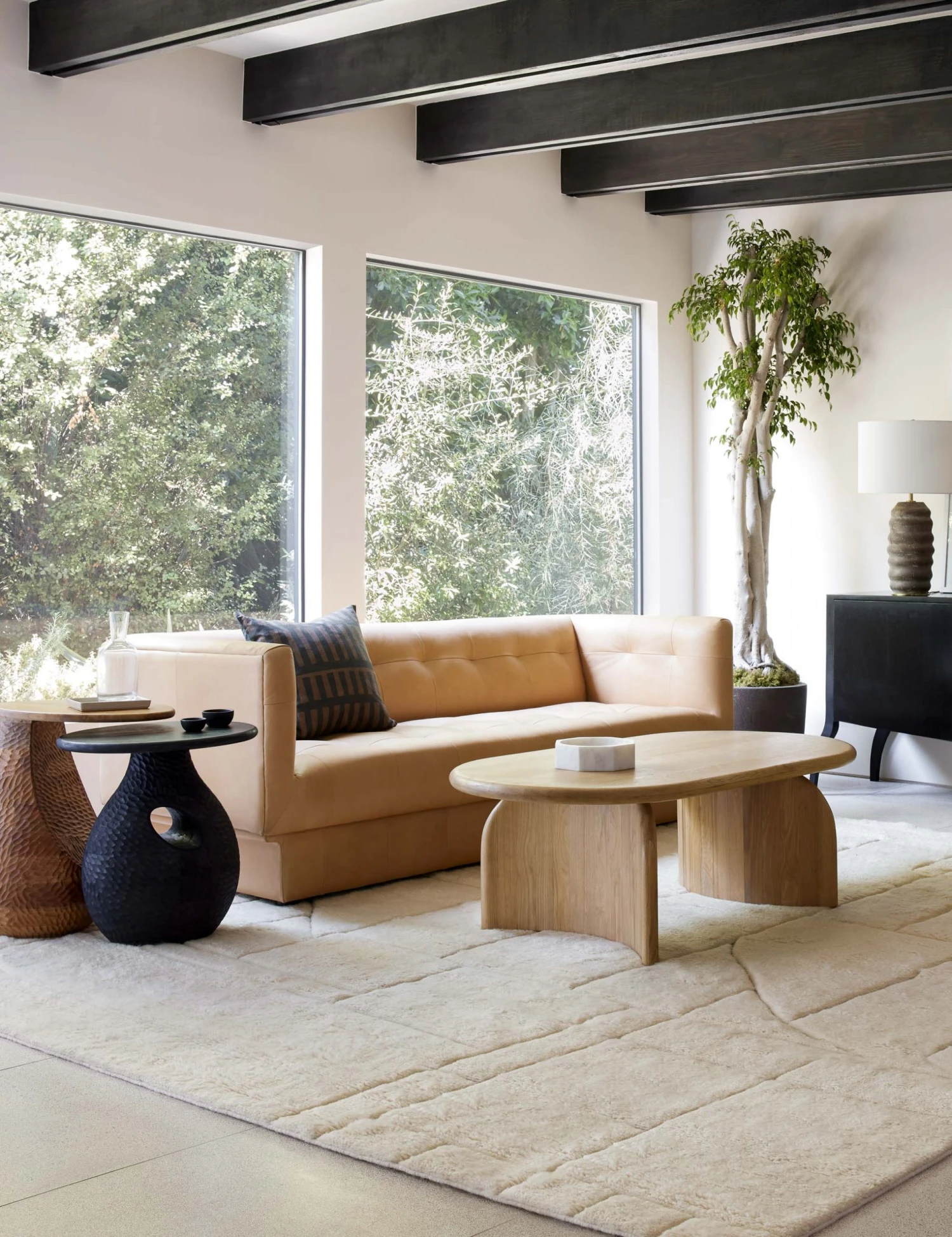 MaleenaRugLivingRoom_4325ver3-UPDATED-SITECROP-2.jpg Lulu And Georgia Ada Oval Coffee Table, Natural