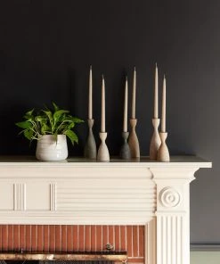 Lulu And Georgia Malene Barnett Kindred Collection Pantry Candlestick (Set Of 6) By Farmhouse Pottery