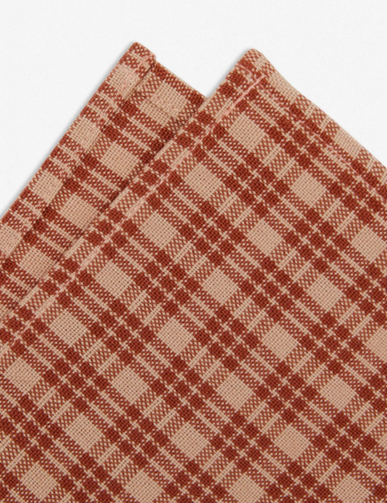 NAP_KATH_SNA-Katherine-Plaid-Sienna-Napkins-2.jpg Lulu And Georgia Katherine Plaid Napkins (Set Of 4) By Heather Taylor Home Kitchen + Dining