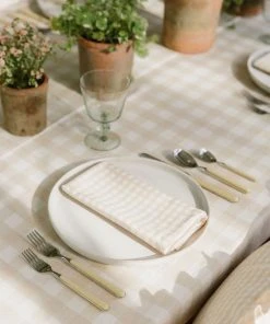 Lulu And Georgia New Mini Gingham Napkins (Set Of 4) By Heather Taylor Home