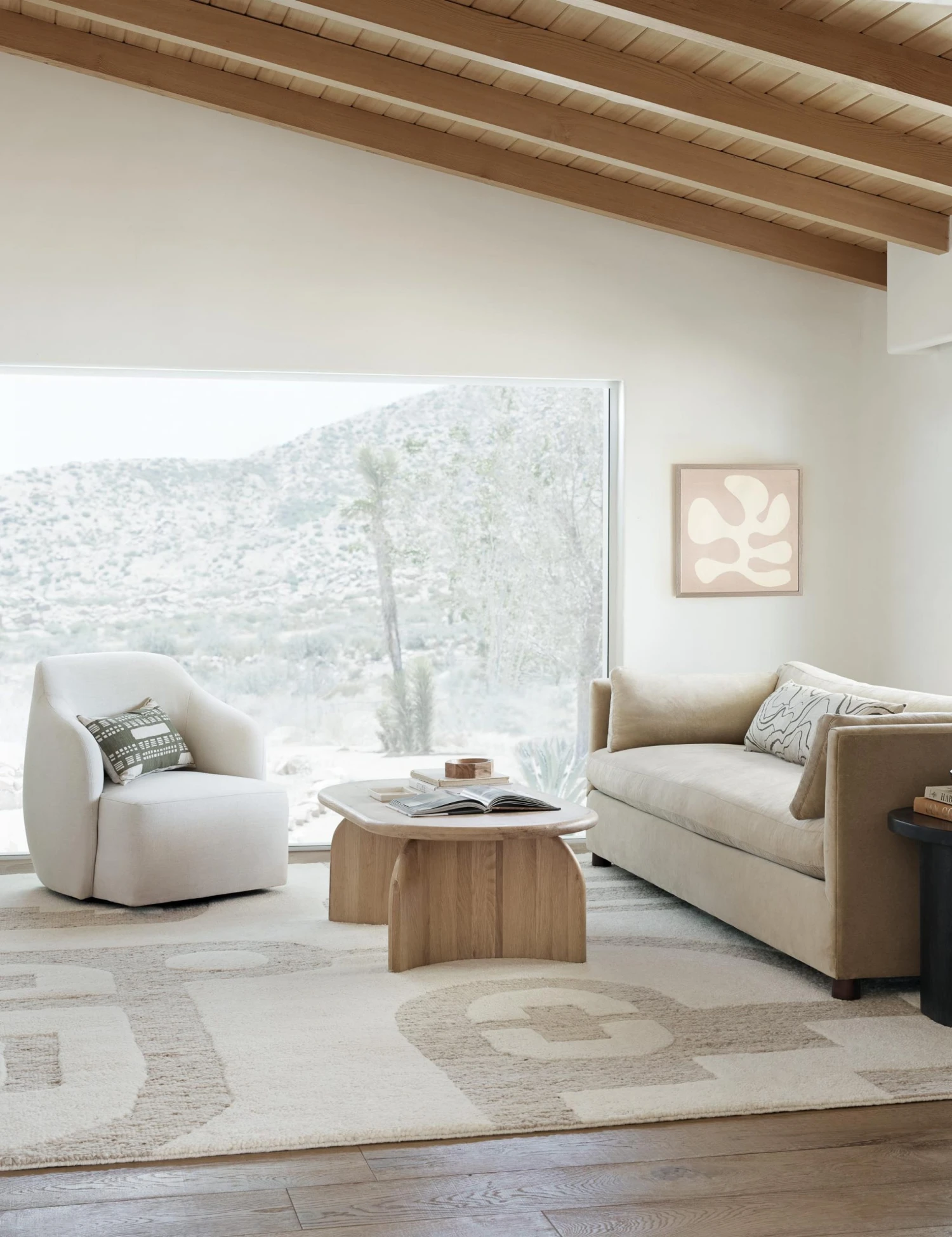 Lulu And Georgia Earth Tones Flowing Shapes 1' Wall Art 4 Lulu And Georgia Earth Tones Flowing Shapes 1' Wall Art