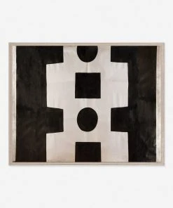 Lulu And Georgia 'Black & White Abstract' Print By Paule Marrot Walls