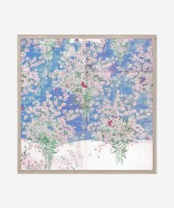 Lulu And Georgia Walls 'Papillons Et Margeurites' Print By Paule Marrot