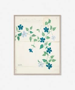 Lulu And Georgia 'Portes Des Fleurs 2' Print By Paule Marrot