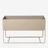 Lulu And Georgia Ravine Planter, Taupe - Large