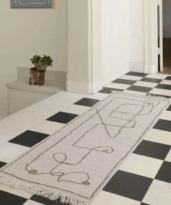 Lulu And Georgia Line Drawing Flatweave Rug By Sarah Sherman Samuel 5 Lulu And Georgia Line Drawing Flatweave Rug By Sarah Sherman Samuel