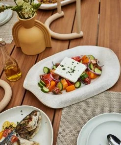 Lulu And Georgia Manta Oval Platter By SIN Spring Collection