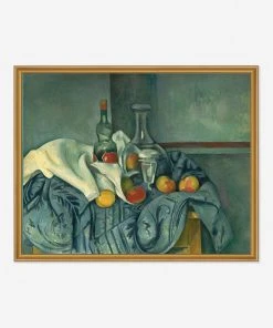 Lulu And Georgia Walls 'The Peppermint Bottle' Print By Paul Cézanne