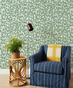 Lulu And Georgia Orchard Leaves Wallpaper