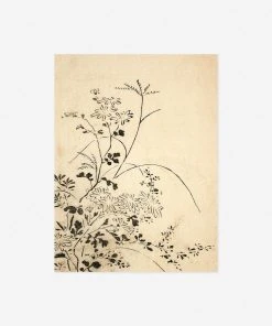 Lulu And Georgia 'Autumn Flowers And Grasses' Print By Miyazaki Yūzen Walls