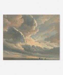 Lulu And Georgia 'Study Of Clouds With A Sunset Near Rome' Wall Art By Simon Alexandre Clement Denis 9 Lulu And Georgia 'Study Of Clouds With A Sunset Near Rome' Wall Art By Simon Alexandre Clement Denis