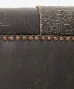 Lulu And Georgia Furniture Afia Leather Sofa, Distressed Black 9 Lulu And Georgia Furniture Afia Leather Sofa, Distressed Black