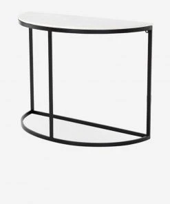 Lulu And Georgia Amorica Demilune Console Table Furniture