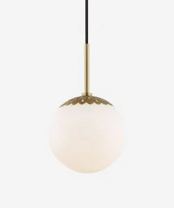 Lulu And Georgia Annetta Pendant Light Curved + Rounded