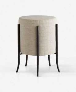 Lulu And Georgia Barry Dixon For Arteriors Pagoda Ottoman Curved + Rounded