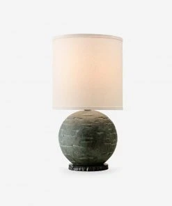 Lulu And Georgia Bethea Sphere Table Lamp, Limestone