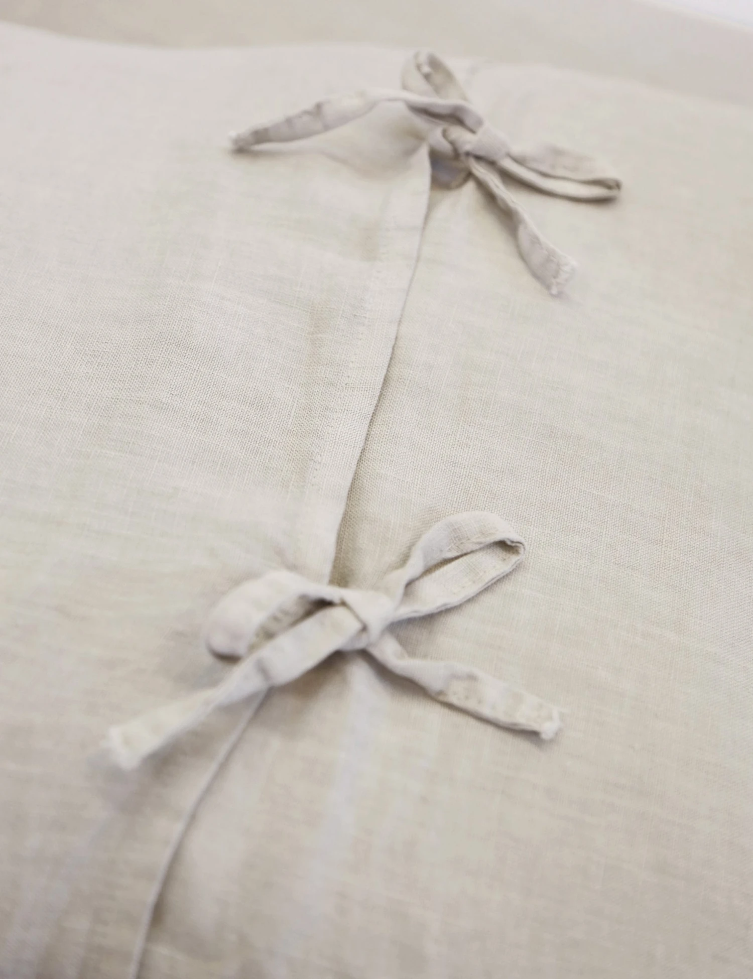 blair_taupe_ties.jpg Lulu And Georgia Artful Proportions Collection Pom Pom At Home Blair Duvet