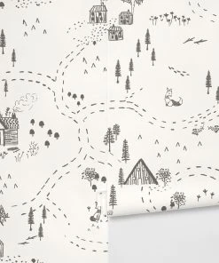 Lulu And Georgia Walls Rylee + Cru Through The Woods Wallpaper