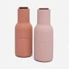 Lulu And Georgia Salt And Pepper Bottle Grinders (Set Of 2) Muted Pastels
