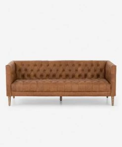 Lulu And Georgia Breanne Leather Sofa Furniture