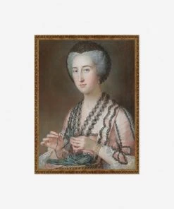 Lulu And Georgia 'Lady Dungarvan, Countess Of Ailesbury (nee Susannah Hoare)' Wall Art By Mary Hoare