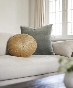 Lulu And Georgia Artful Proportions Collection Charlotte Velvet Pillow