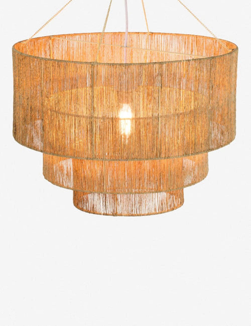 Lulu And Georgia Chavette Chandelier, Natural Outdoor Collection 4 Lulu And Georgia Chavette Chandelier, Natural Outdoor Collection