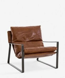 Lulu And Georgia Furniture Marlyne Leather Accent Chair