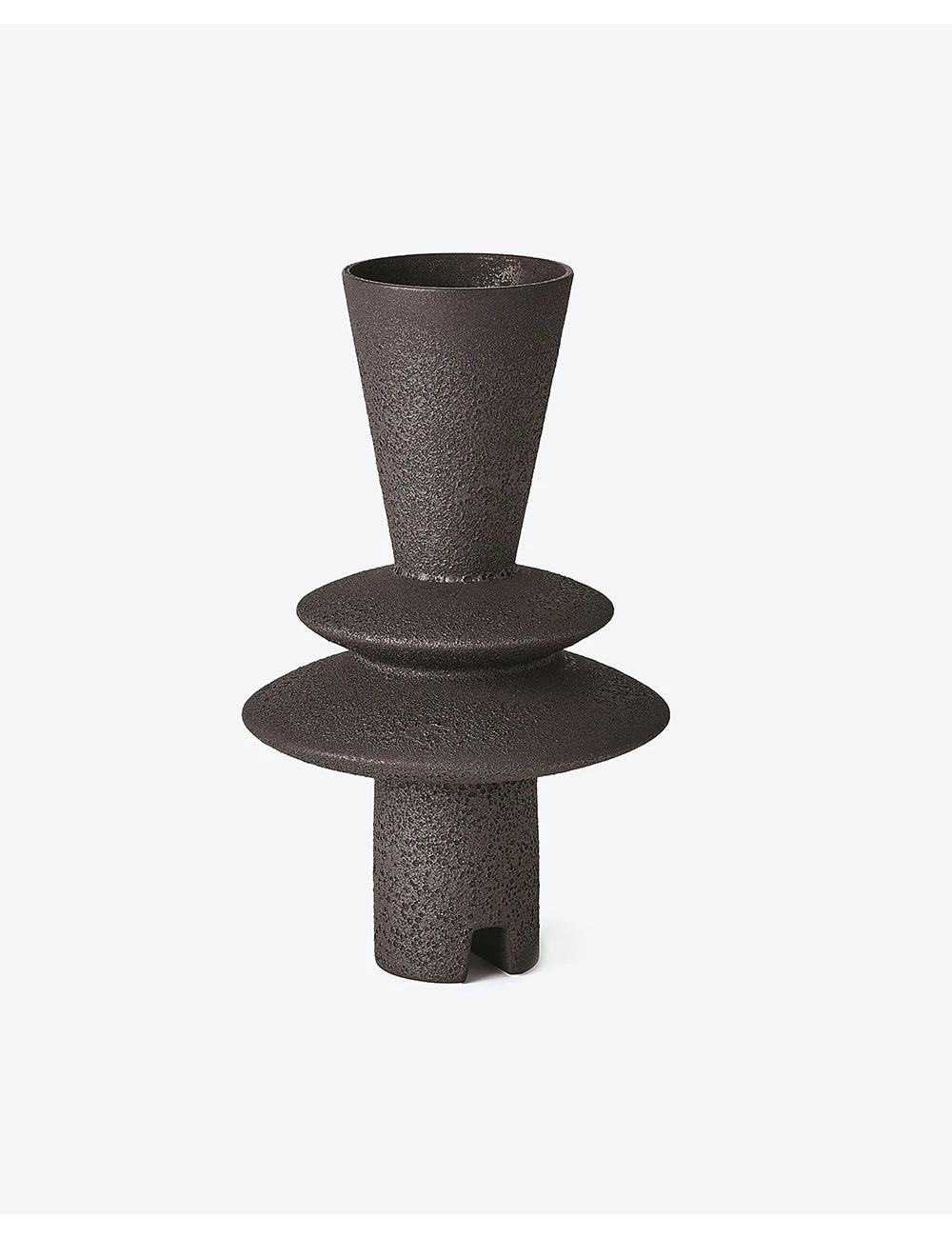 Lulu And Georgia Adelyn Geometric Vase, Black By Lemieux Et Cie 6 Lulu And Georgia Adelyn Geometric Vase, Black By Lemieux Et Cie
