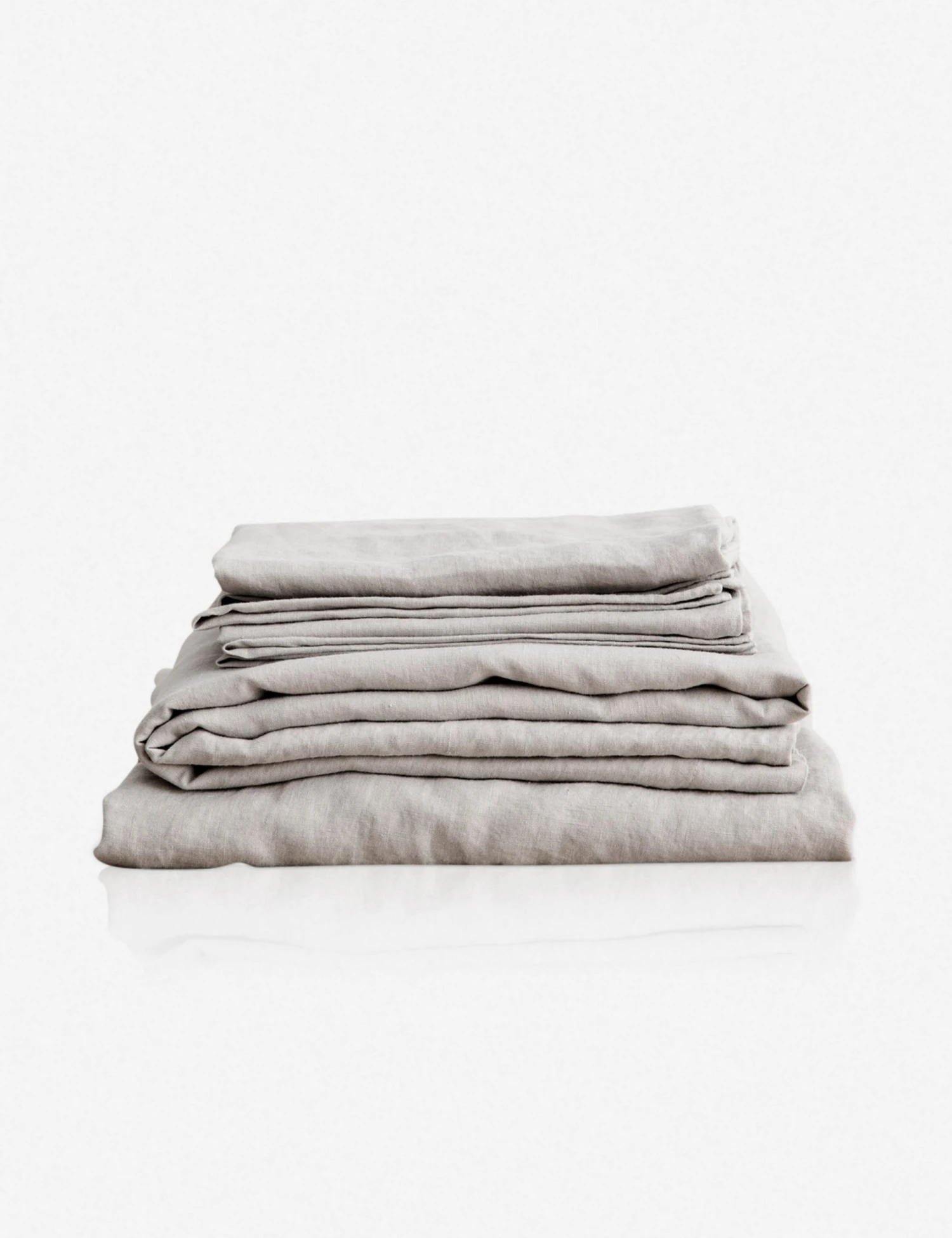 cultiver-linen-bedding-smoke-grey-sheet-set_1_1.jpg Lulu And Georgia Artful Proportions Collection Cultiver Linen Bedding, Sheet Set