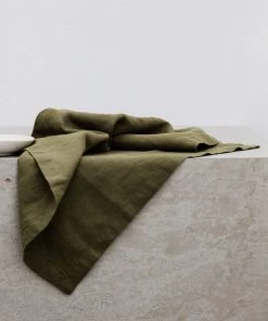 Lulu And Georgia Cultiver Linen Table Napkins (Set Of 4) Artful Proportions Collection