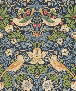 Lulu And Georgia Walls Morris & Co. Strawberry Thief Wallpaper