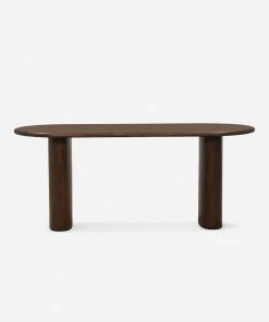 Lulu And Georgia Mattea Oval Dining Table Curved + Rounded